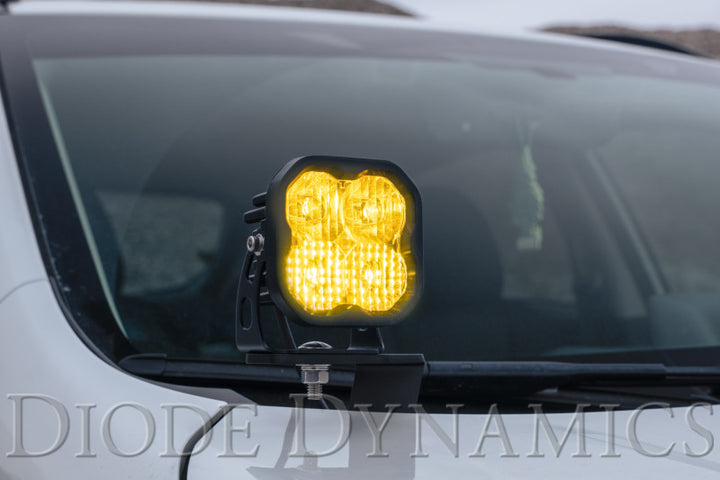 Diode Dynamics SS3 Max ABL - Yellow Combo Standard (Pair) - Bull Strap