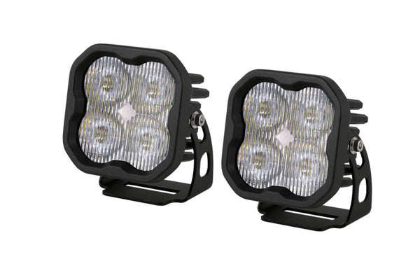 Diode Dynamics SS3 Pro ABL - White SAE Fog Standard (Pair) - Bull Strap