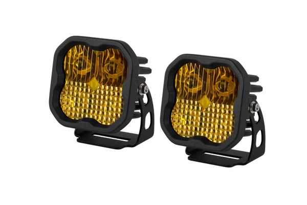 Diode Dynamics SS3 Pro ABL - Yellow Combo Standard (Pair) - Bull Strap