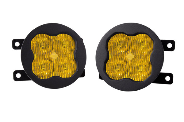 Diode Dynamics SS3 Pro Type A Kit ABL - Yellow SAE Fog - Bull Strap