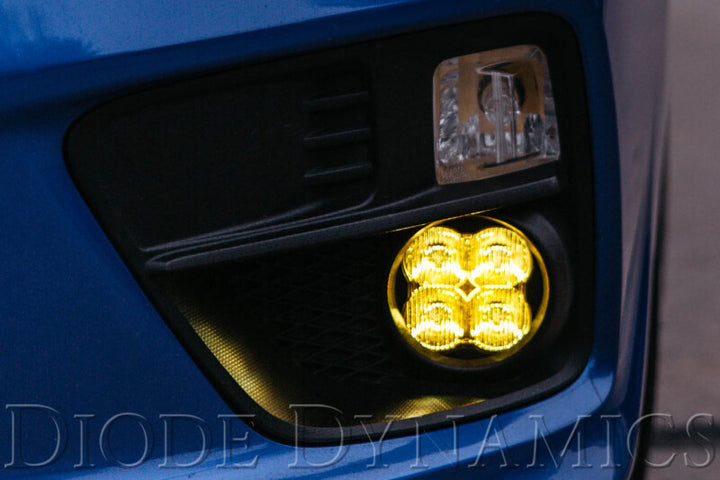 Diode Dynamics SS3 Sport Type A Kit ABL - Yellow SAE Fog - Bull Strap