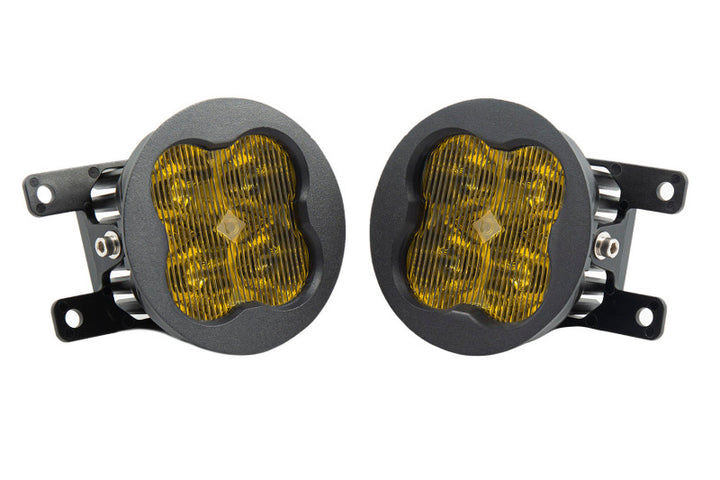 Diode Dynamics SS3 Sport Type A Kit ABL - Yellow SAE Fog - Bull Strap