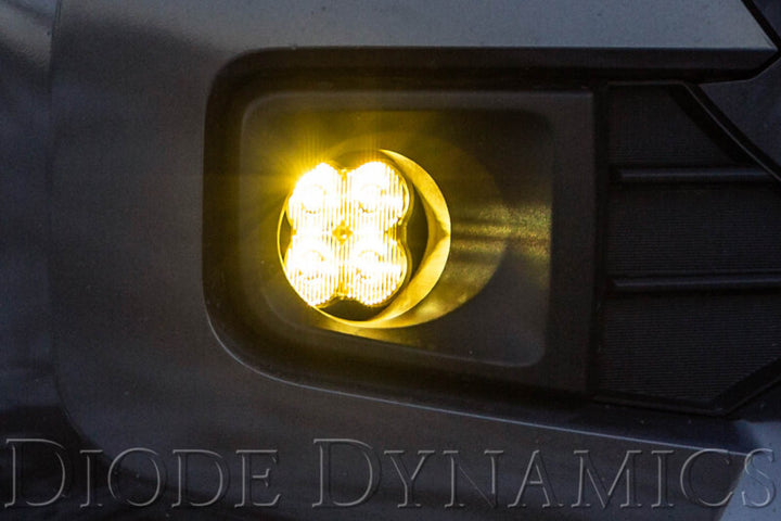 Diode Dynamics SS3 Sport Type B Kit ABL - Yellow SAE Fog - Bull Strap