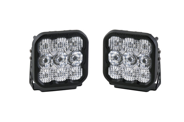 Diode Dynamics SS5 LED Pod Pro - White Combo (Pair) - Bull Strap