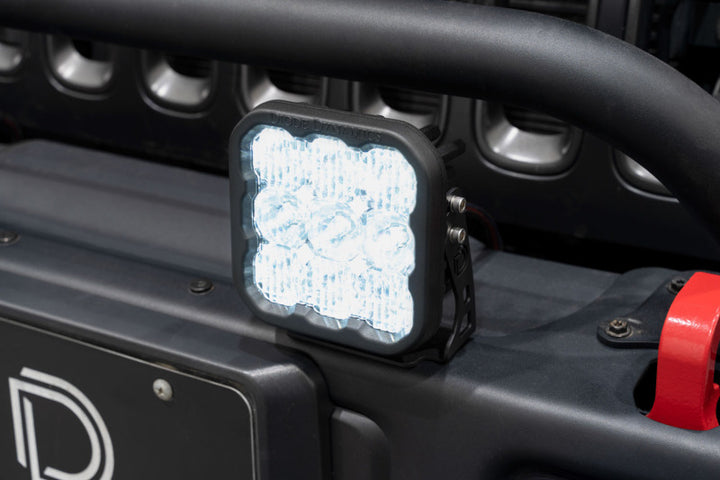 Diode Dynamics SS5 LED Pod Pro - White Combo (Pair) - Bull Strap