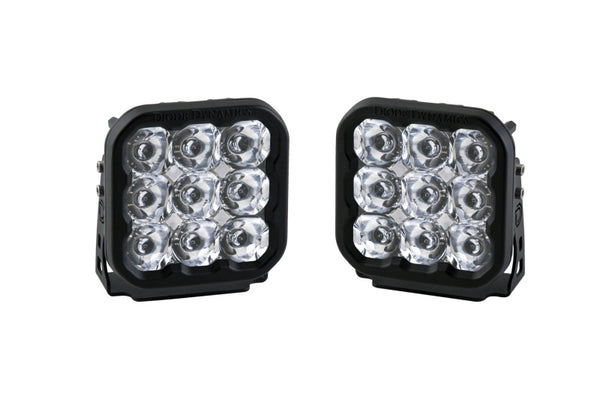 Diode Dynamics SS5 LED Pod Pro - White Spot (Pair) - Bull Strap