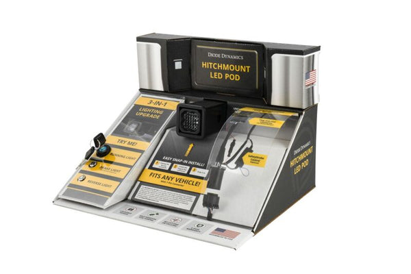 Diode Dynamics Stage Series HitchMount POP Countertop Display - Bull Strap