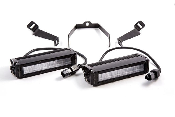 Diode Dynamics WRX 2015 SS6 LED Kit - White Driving - Bull Strap