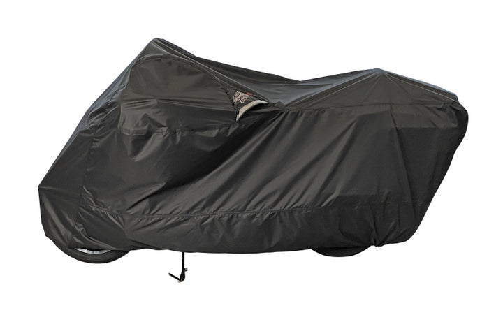 Dowco Cruisers (Small/Large) WeatherAll Plus Ratchet Motorcycle Cover Black - XL - Bull Strap