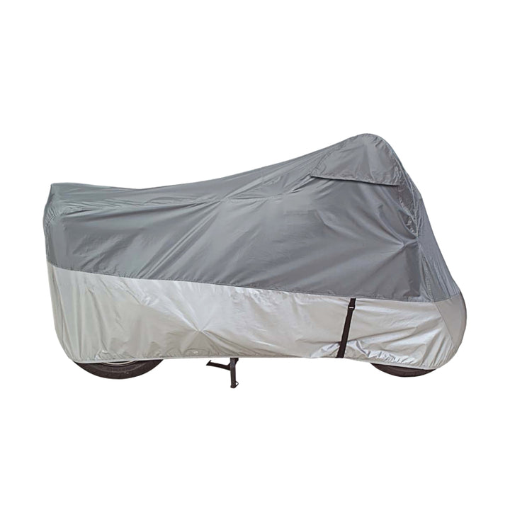 Dowco UltraLite Plus Motorcycle Cover Gray - Medium - Bull Strap