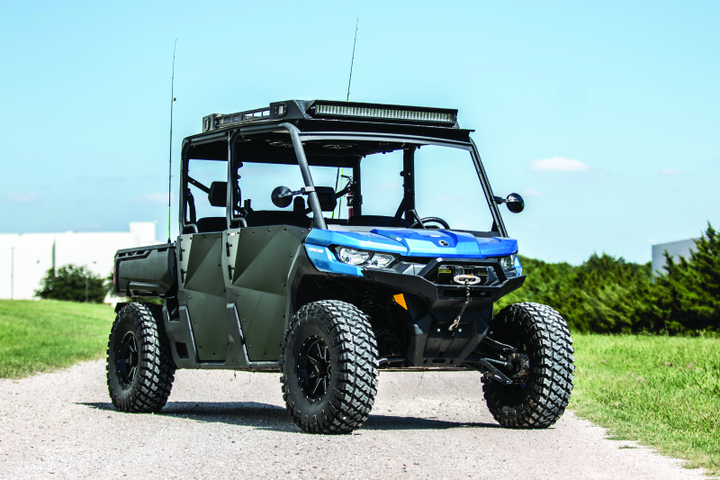 DragonFire Racing 16+ Can-Am Defender MAX  UTV Doors - 4-doors - Bull Strap