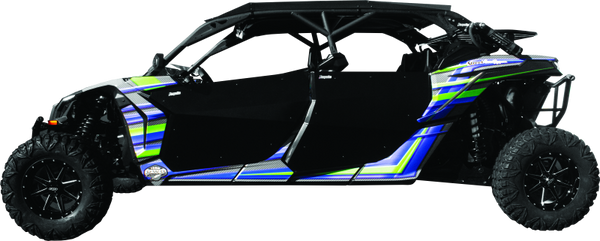 DragonFire Racing 17+ Can-Am Maverick X3 MAX UTV Doors - 4 Doors - Bull Strap