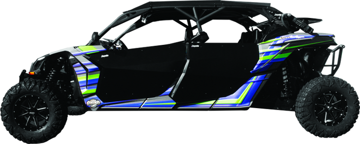 DragonFire Racing 17+ Can-Am Maverick X3 MAX UTV Doors - 4 Doors - Bull Strap