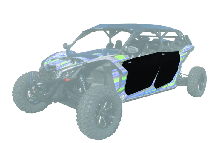 DragonFire Racing 17+ Can-Am Maverick X3 MAX UTV Doors - 4 Doors - Bull Strap