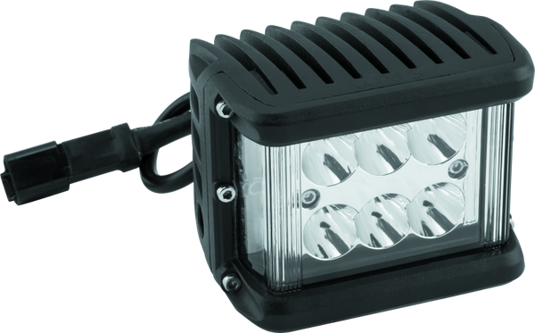 DragonFire Racing 2X2in Pod Light W/Side Lights - Bull Strap