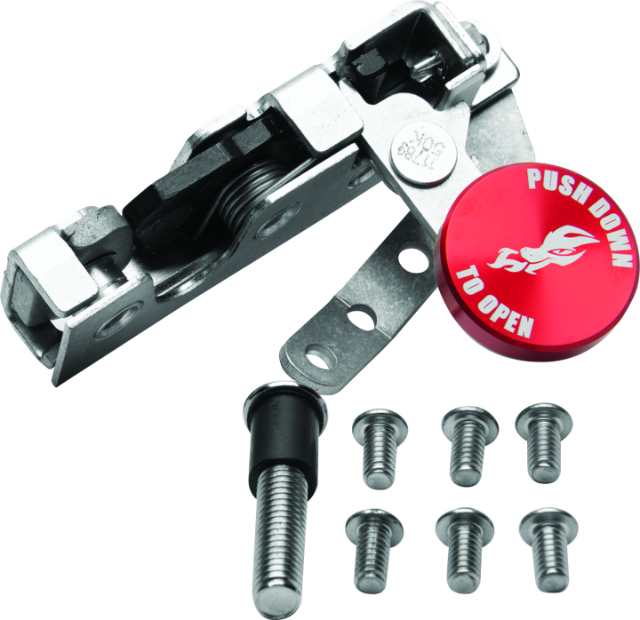 DragonFire Racing Door Latch Repair Kit - Passenger Side - Bull Strap