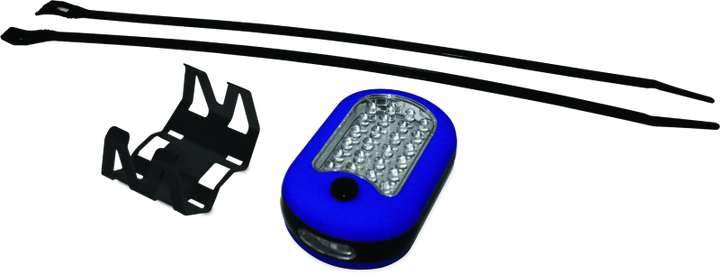 DragonFire Racing Lighted Switch LED Dome Light Kit - Blue - Bull Strap