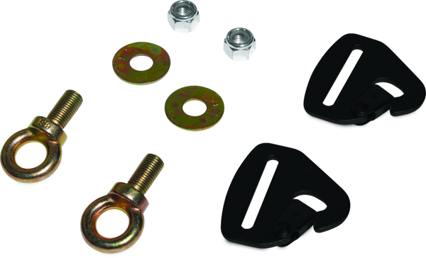 DragonFire Racing Quick-Release Snap Hook Harness Tab Kits - 2 in. - Bull Strap