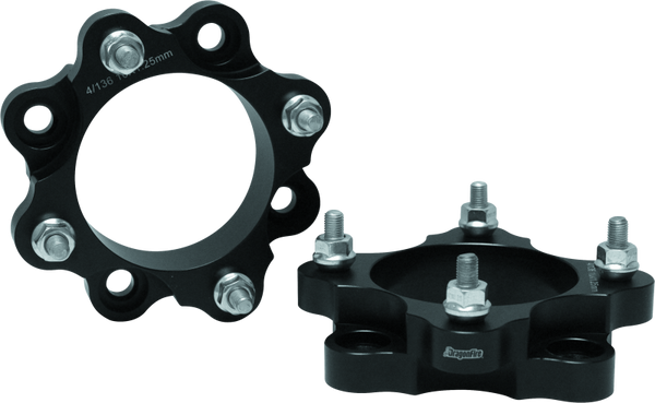 DragonFire Racing Wheel Spacer -1.5 in. - 4/137 - Bull Strap