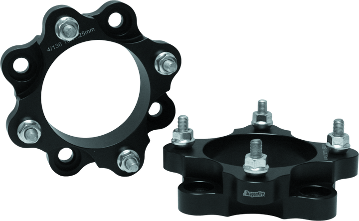 DragonFire Racing Wheel Spacer -1.5 in. - 4/137 - Bull Strap