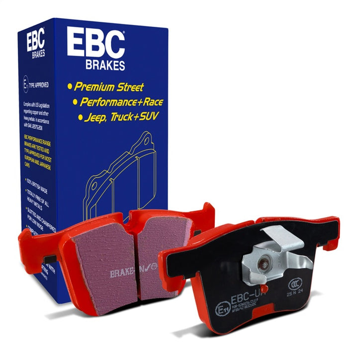 EBC 11+ BMW X3 2.0 Turbo (F25) Redstuff Front Brake Pads - Bull Strap