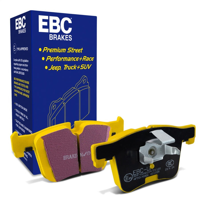 EBC 11+ BMW X3 2.0 Turbo (F25) Yellowstuff Front Brake Pads - Bull Strap