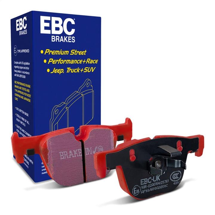 EBC 12+ BMW 335 3.0 Turbo (F30) Redstuff Rear Brake Pads - Bull Strap