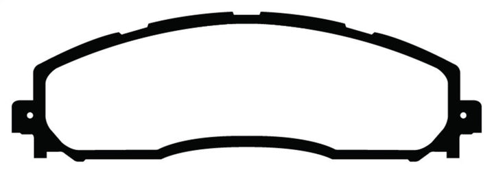 EBC 13+ Ford F250 (inc Super Duty) 6.2 (2WD) Extra Duty Rear Brake Pads - Bull Strap