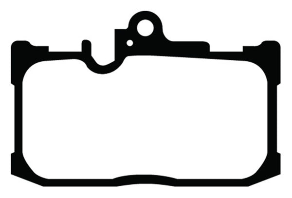 EBC 13+ Lexus GS350 3.5 F-Sport RWD Yellowstuff Front Brake Pads - Bull Strap