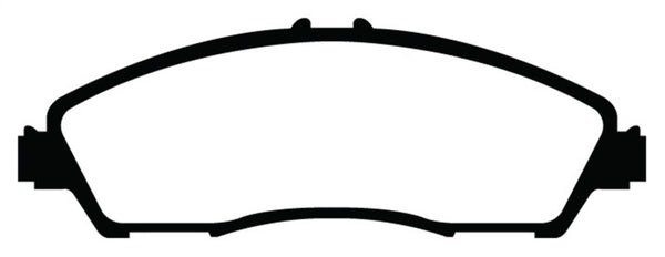 EBC 14+ Acura MDX 3.5 Yellowstuff Front Brake Pads - Bull Strap