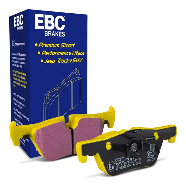 EBC 14+ BMW 228 Coupe 2.0 Turbo ATE calipers Yellowstuff Rear Brake Pads - Bull Strap