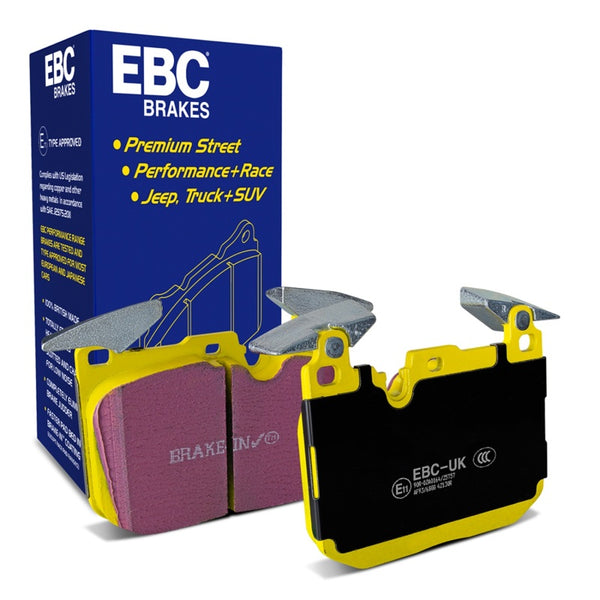 EBC 14+ BMW i8 1.5 Turbo/Electric Yellowstuff Front Brake Pads - Bull Strap