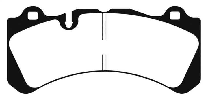 EBC 2014+ Volvo S60 Polestar/V60 Polestar 3.0T Yellowstuff Front Brake Pads - Bull Strap