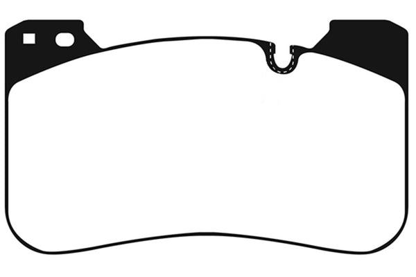 EBC 2018+ BMW M5 4.4TT (F90) Redstuff Front Brake Pads - Bull Strap