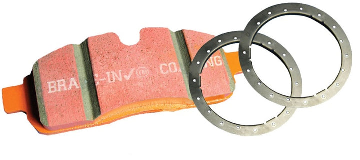 EBC 2020+ Cadillac Escalade 3.0L TD Extra Duty Front Brake Pads - Bull Strap