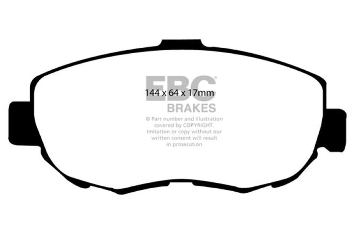 EBC 93-97 Lexus GS300 3.0 Redstuff Front Brake Pads - Bull Strap
