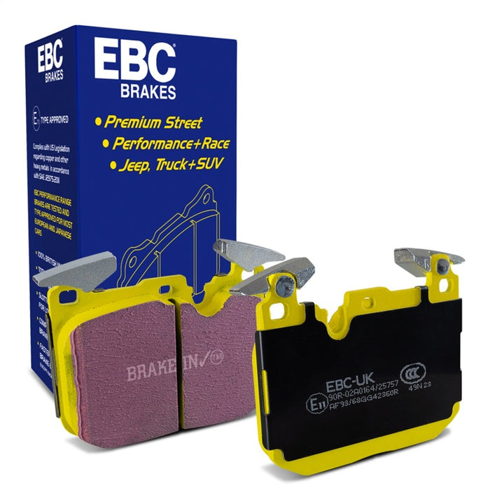 EBC BMW M2 / M3 / M4 Yellowstuff Front Brake Pads - Bull Strap