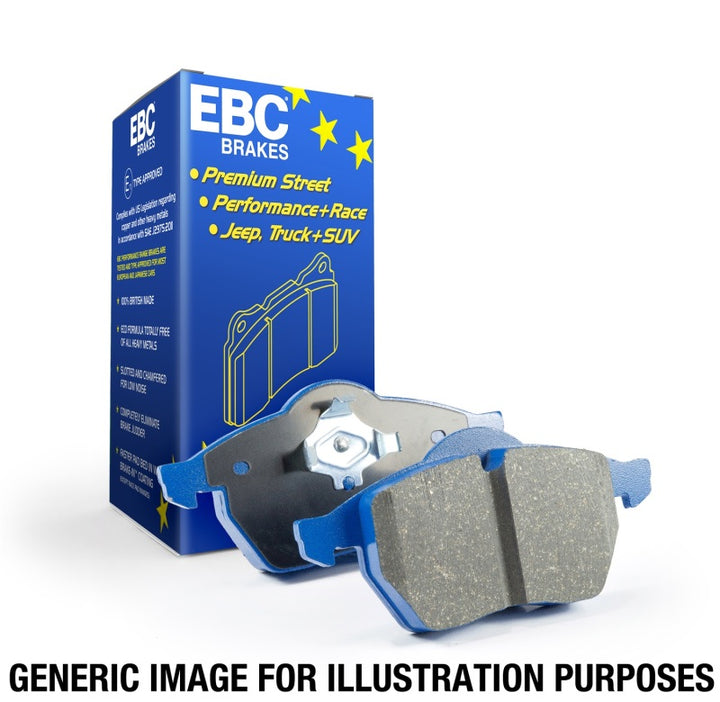 EBC Brakes Bluestuff Street and Track Day Brake Pads - Bull Strap