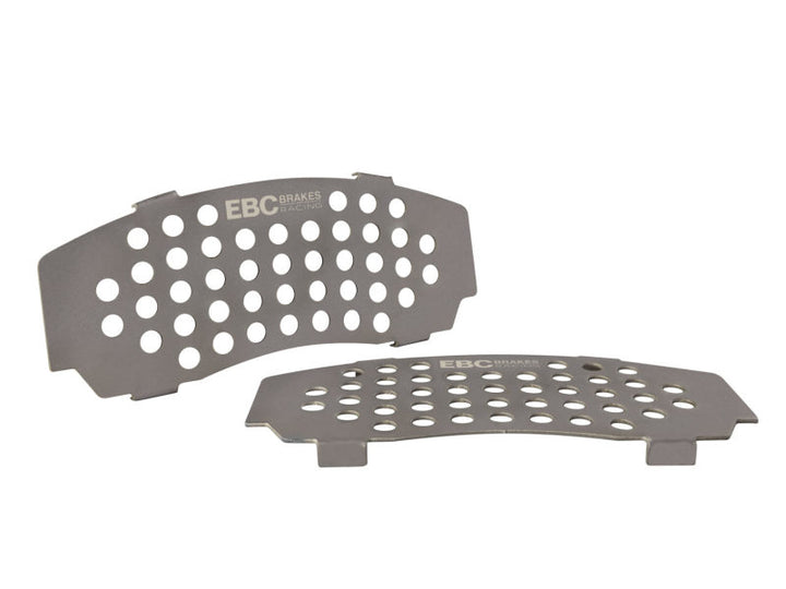 EBC Racing 12-17 Subaru WRX STI 2.5T Front Titanium Shim - Bull Strap