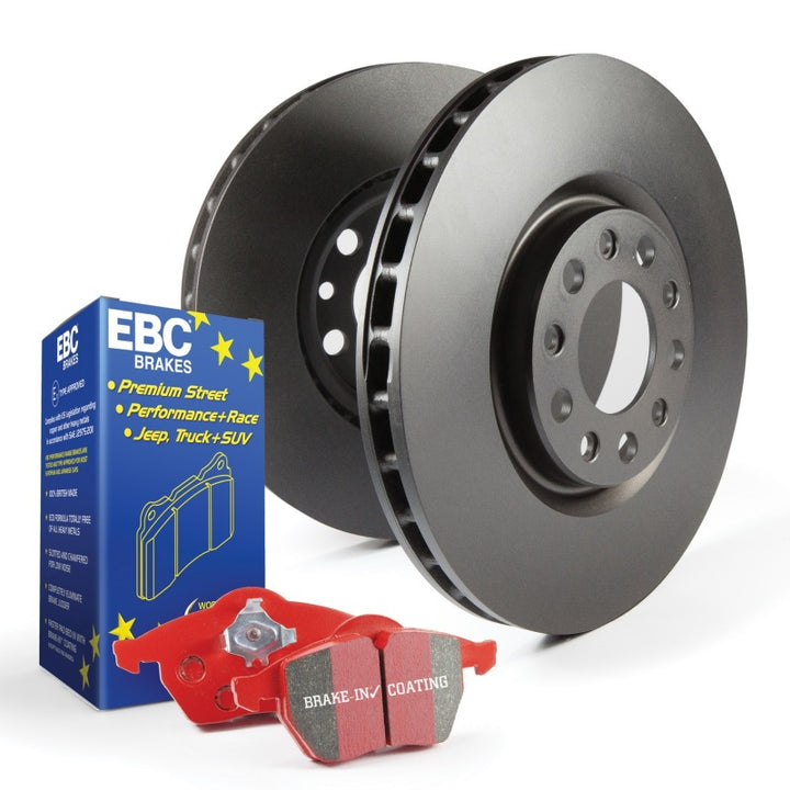EBC S12 Brake Pad and Rotor Kit - Bull Strap