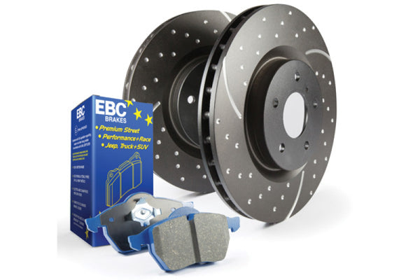 EBC S6 Brake Pad and Rotor Kit - Bull Strap