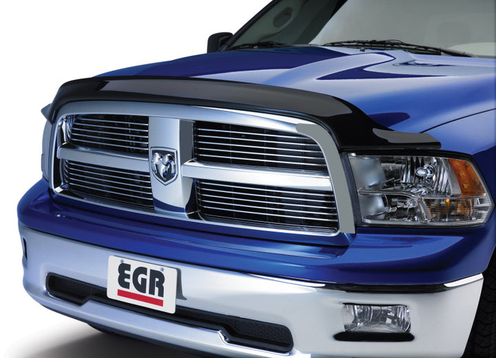 EGR 06+ Dodge F/S Pickup Aerowrap Hood Shield (392551) - Bull Strap