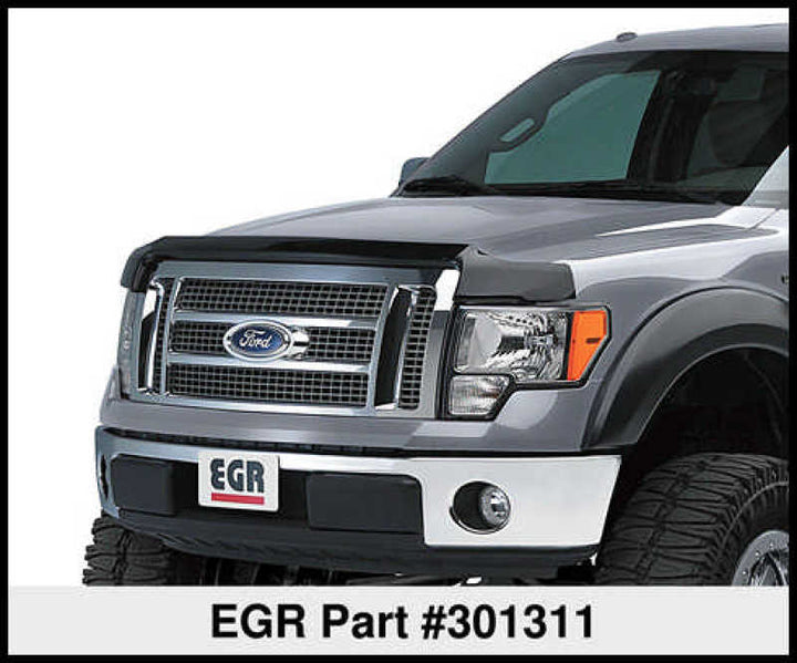 EGR 06+ Hummer H3 Superguard Hood Shield (301311) - Bull Strap