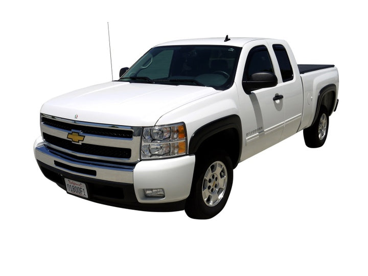 EGR 07-13 Chev Silverado 6-8ft Bed OEM Look Fender Flares - Set (781504) - Bull Strap