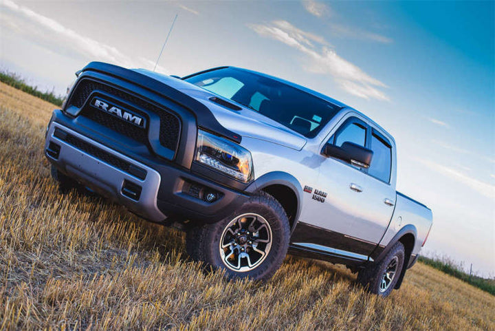 EGR 09-13 Dodge Ram Pickup Superguard Hood Shield - Matte (302655) - Bull Strap