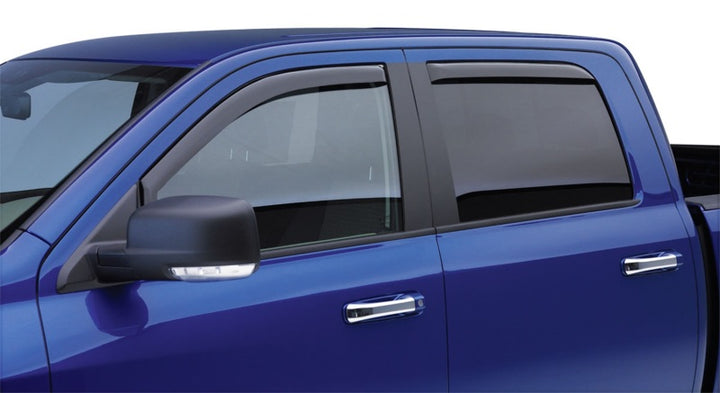 EGR 09+ Dodge Ram Pickup Crew Cab In-Channel Window Visors - Set of 4 (572751) - Bull Strap