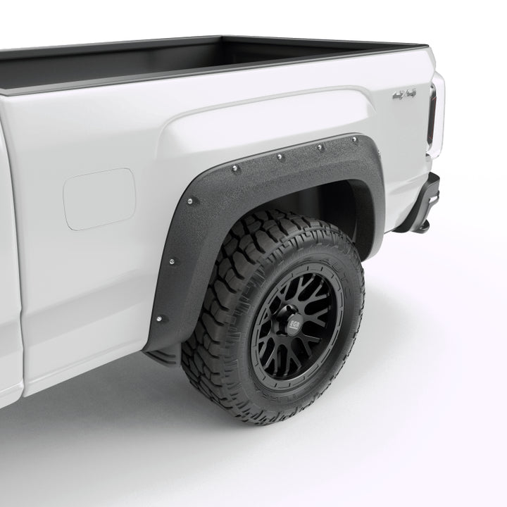 EGR 15-22 GMC Canyon SLT/SLE Denali Baseline Bolt Style Fender Flares Set of 4 - Bull Strap