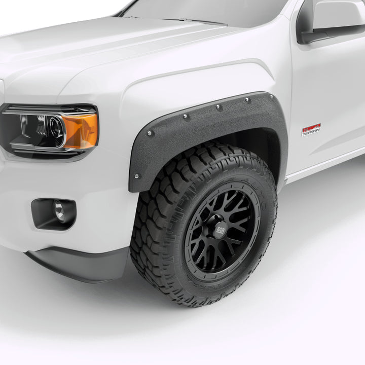 EGR 15-22 GMC Canyon SLT/SLE Denali Baseline Bolt Style Fender Flares Set of 4 - Bull Strap