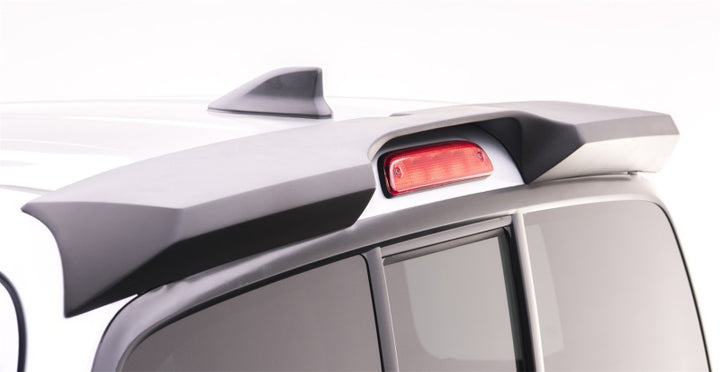 EGR 16-17 Toyota Tacoma Matte Black Truck Cab Spoiler (985089) - Bull Strap