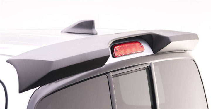 EGR 16-17 Toyota Tacoma Matte Black Truck Cab Spoiler (985089) - Bull Strap